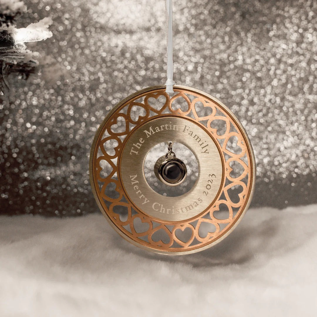 Personalized Projection Ornament
