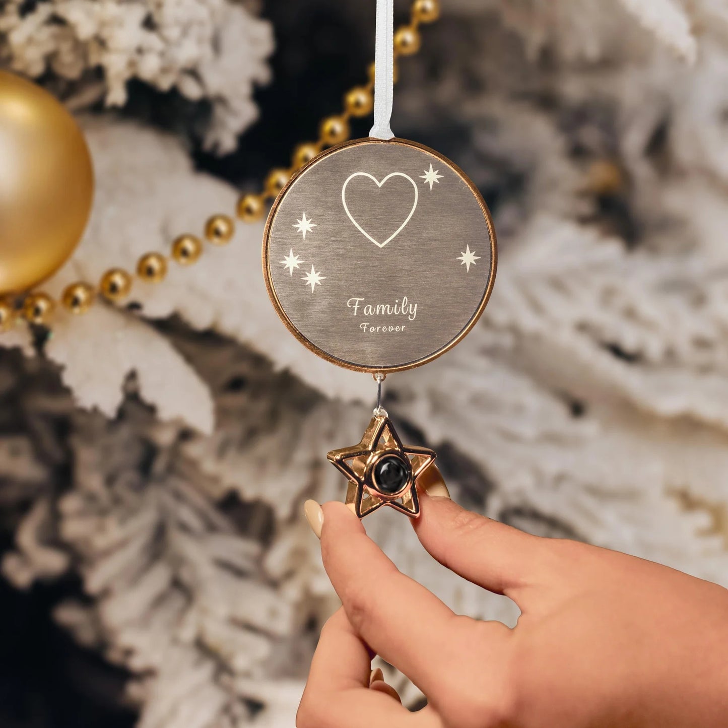 Personalized Projection Ornament