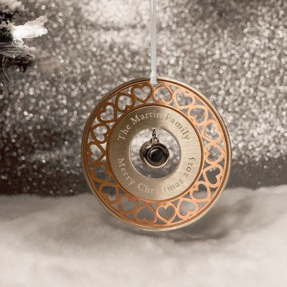Personalized Projection Ornament